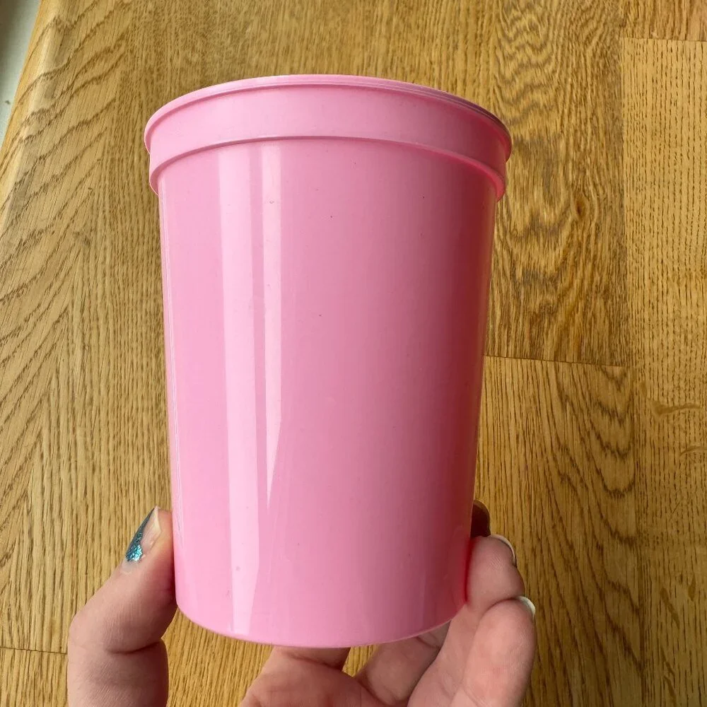 Mermaid Party Cups Set of 4 Pink Green Purple Party Favor Cups